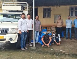 केंद्रशासित प्रदेशातील मद्य साठ्याची महाराष्ट्रात विक्री१४ लाख रुपयांचा ऐवज जप्त