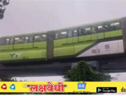 मुंबईत चालती मोनोरेल मध्येच अडकली! अग्निशमन दलाकडून रेस्क्यू ऑपरेशन सुरु