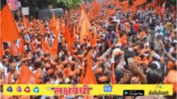 Maratha Reservation : “डोक्यावर गुलाल पडल्याशिवाय मुंबई सोडायची नाही” – मनोज जरांगे