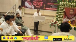 दशश्री माळी हॉल येथे राष्ट्रवादी काँग्रेसतर्फे सर्वपक्षीय शोकसभा संपन्न