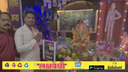 “देखाव्यातून सामाजिक संदेशाचे व्रत” राकेश पाटील यांचा १५ वर्षांपासून उपक्रम यंदा भोंदू बाबांविरोधात जनजागृती